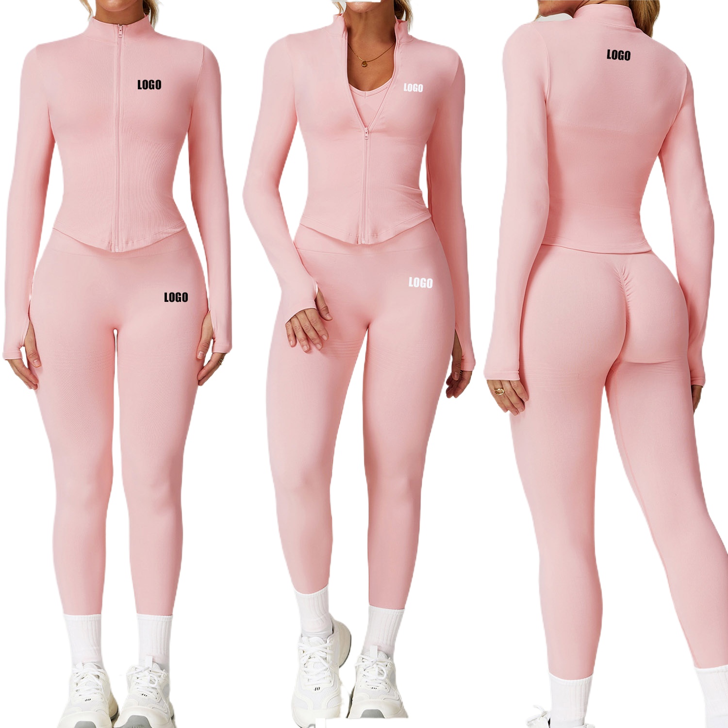 Yoga Y Fitness - Custom LOGO women's seamless yoga sportswear