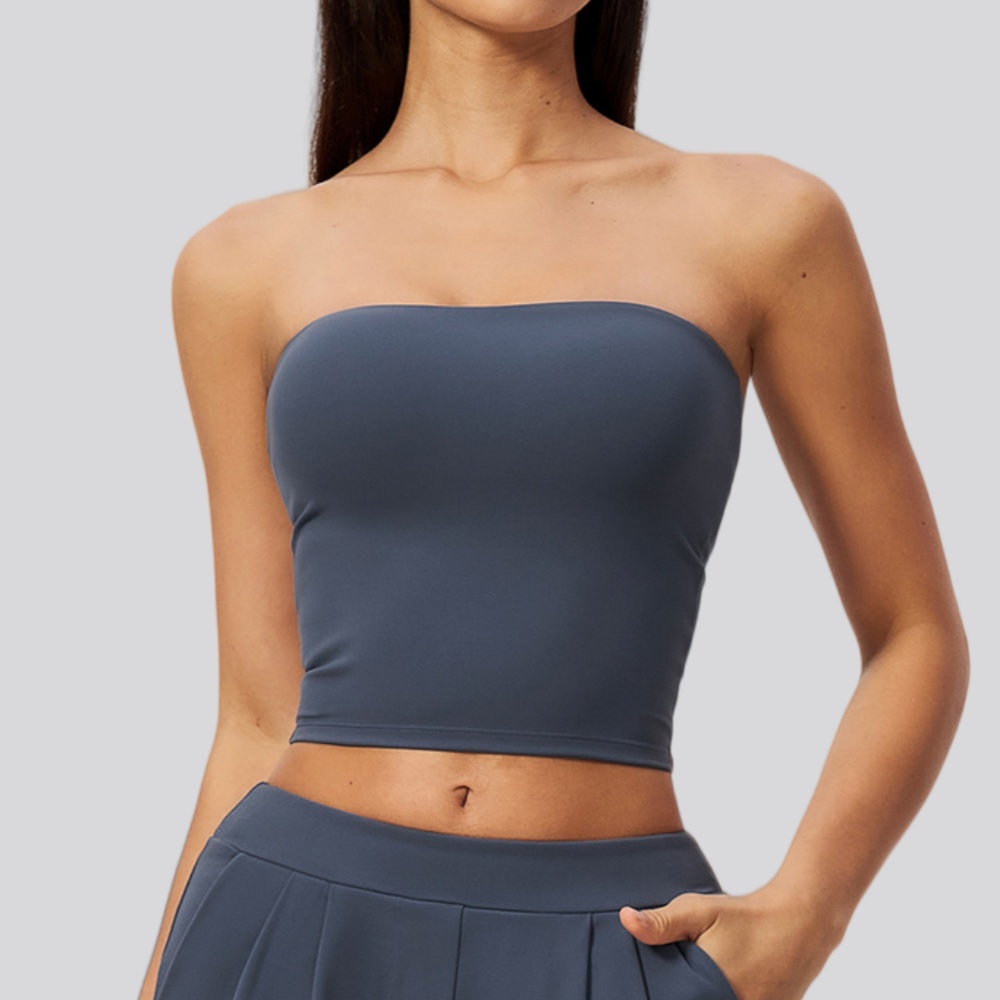 J-Yoga Fitness - Women Strapless Sports Bra Women's Yoga