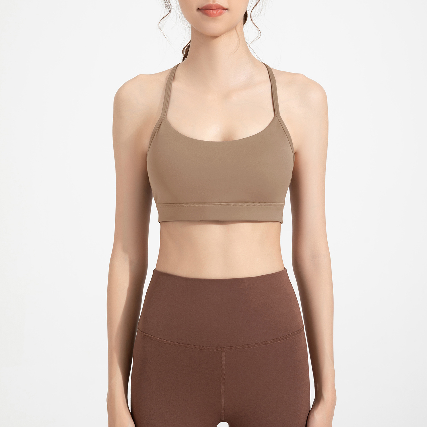 Solid Color Gym Yoga Underwear - Yoga Y Fitness 评论和价格