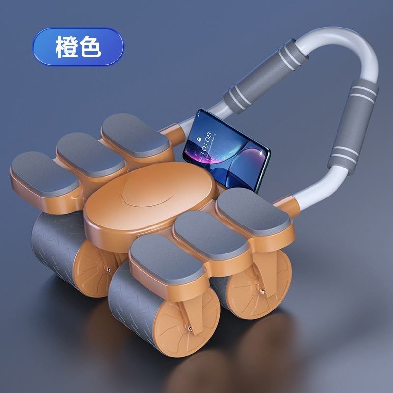 Four Wheel Six Elbow Abdominal - Ab Wheel Roller 评论和价格