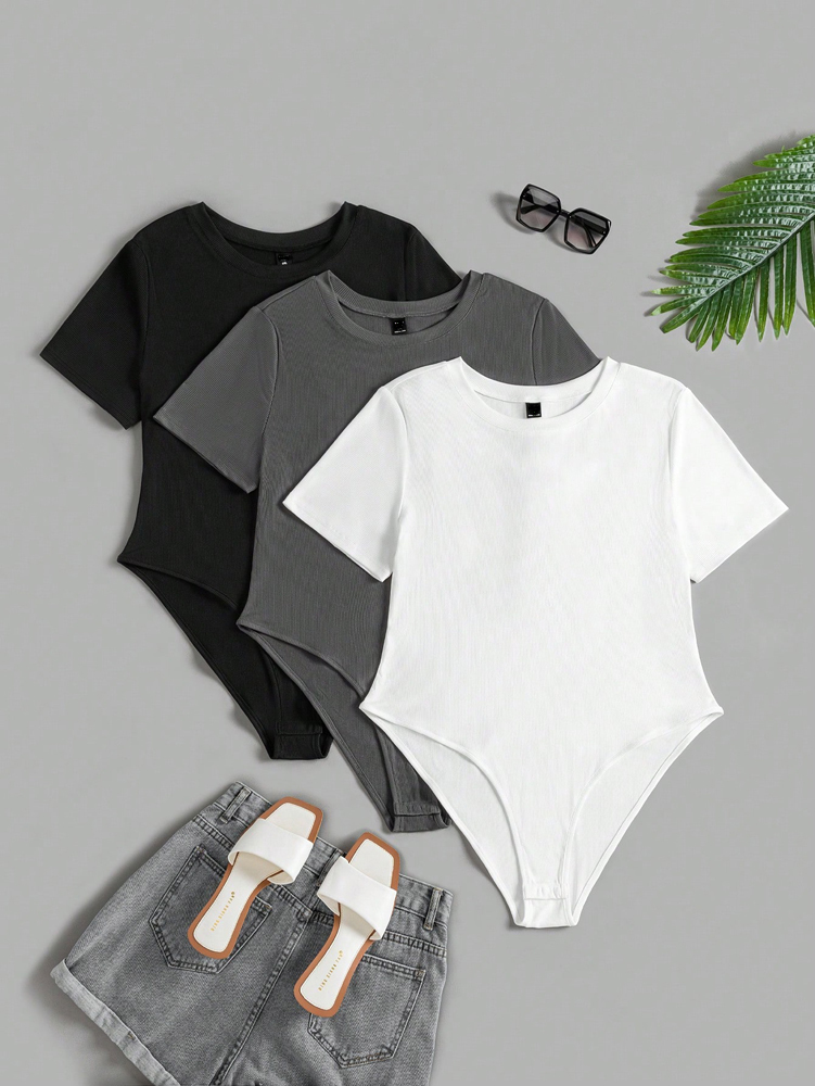 Plus Size Women's Round Neck S - Yoga Fitness Plus 评论和价格