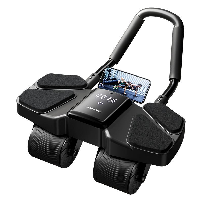 Auto Rebound Four Wheel Ab Rol - Ab Wheel Roller 评论和价格