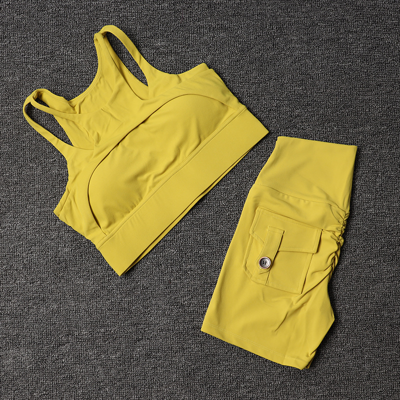 Fitness Shorts Yoga Sets Women - Yoga Y Fitness 评论和价格