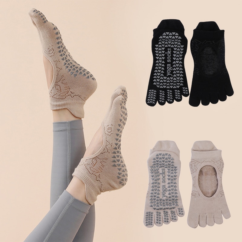 Women Yoga Toe Socks High Qual - Yoga Fitness Dance 评论和价格