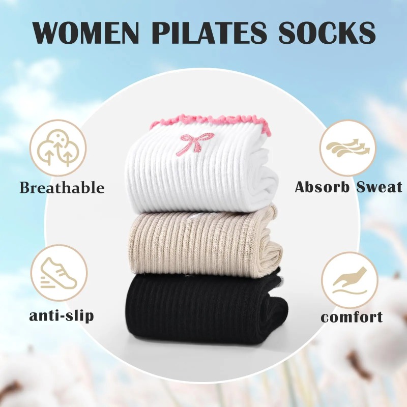 Professional Yoga Socks, Cotto - Yoga Fitness Dance 评论和价格