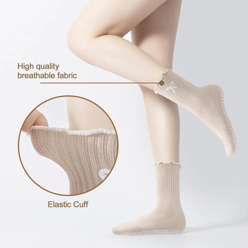 Professional Yoga Socks, Cotto - Yoga Fitness Dance 评论和价格