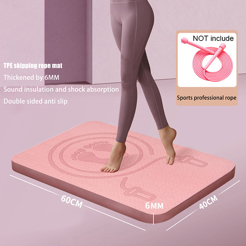 [J] 6MM Skipping Rope Mat Anti - J-Yoga Fitness 评论和价格