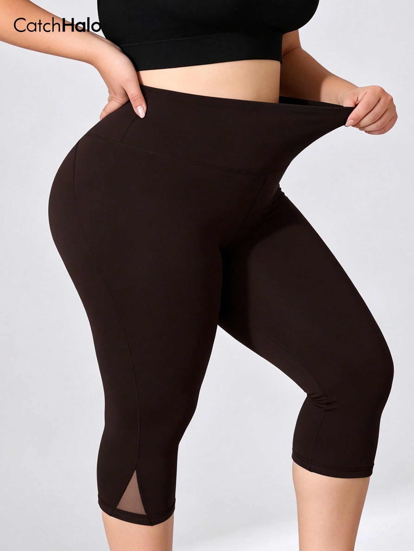 Plus Size Gym Leggings Women M - Yoga Fitness Plus 评论和价格