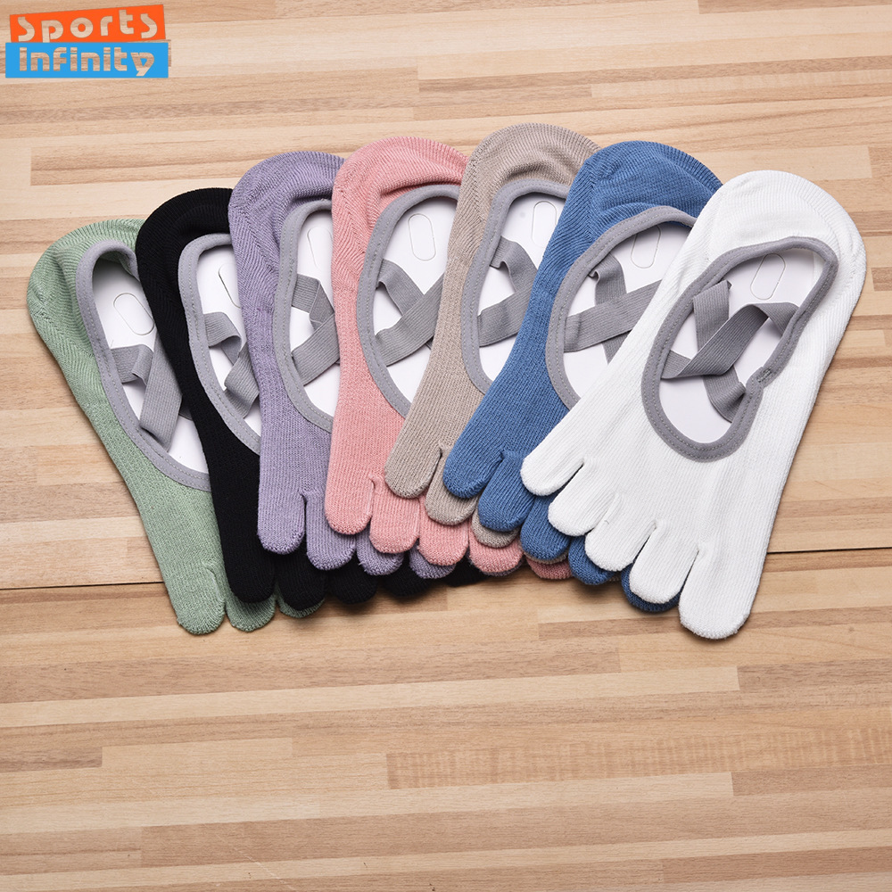 Women's Strap Five Finger Anti - Yoga Fitness Dance 评论和价格