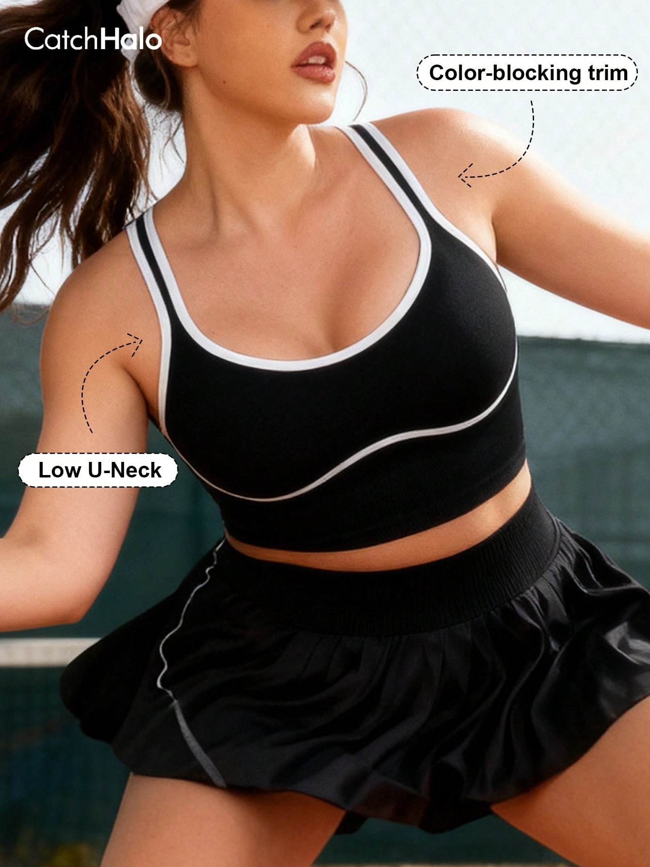 Women Plus Size Seamless Brale - Yoga Fitness Plus 评论和价格