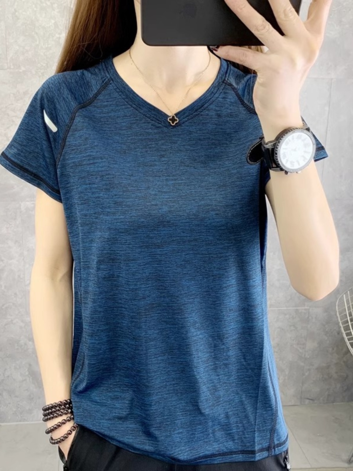 Quick Dry Short Sleeve T-Shirt - Yoga Fitness Plus 评论和价格