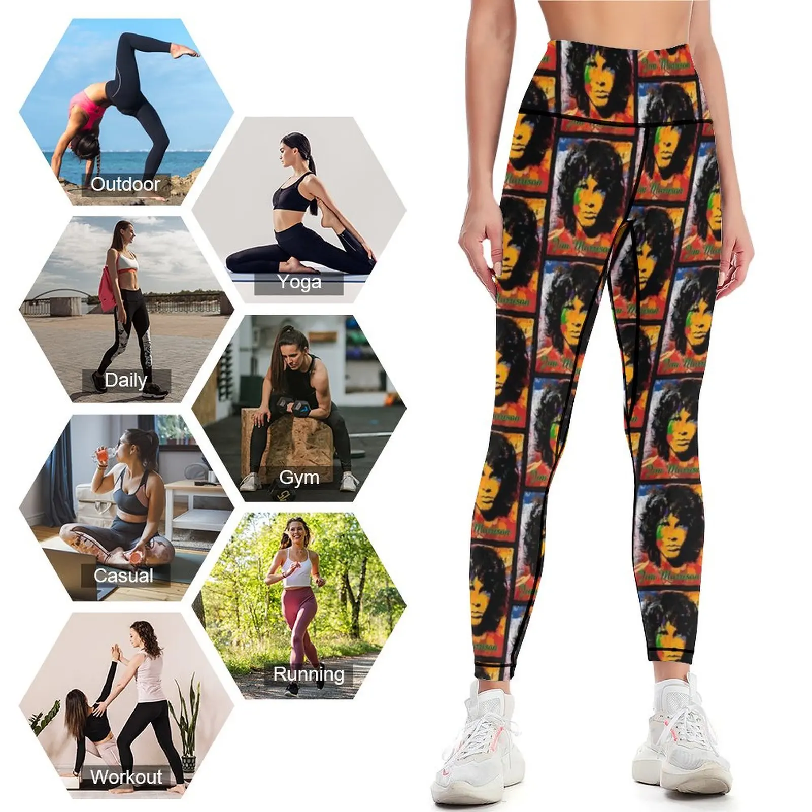 J. Morrison Leggings push up f - J-Yoga Fitness 评论和价格