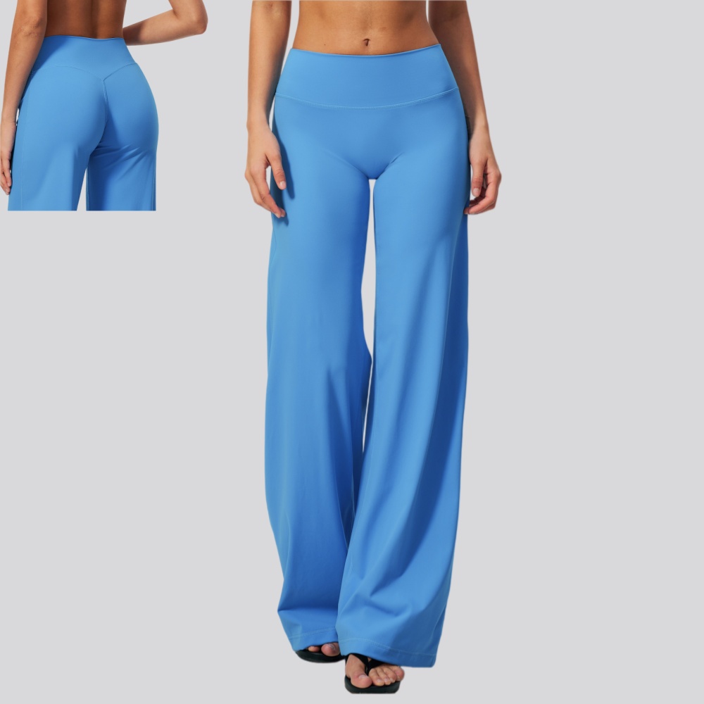 Women High Waist Wide Leg Pant - J-Yoga Fitness 评论和价格