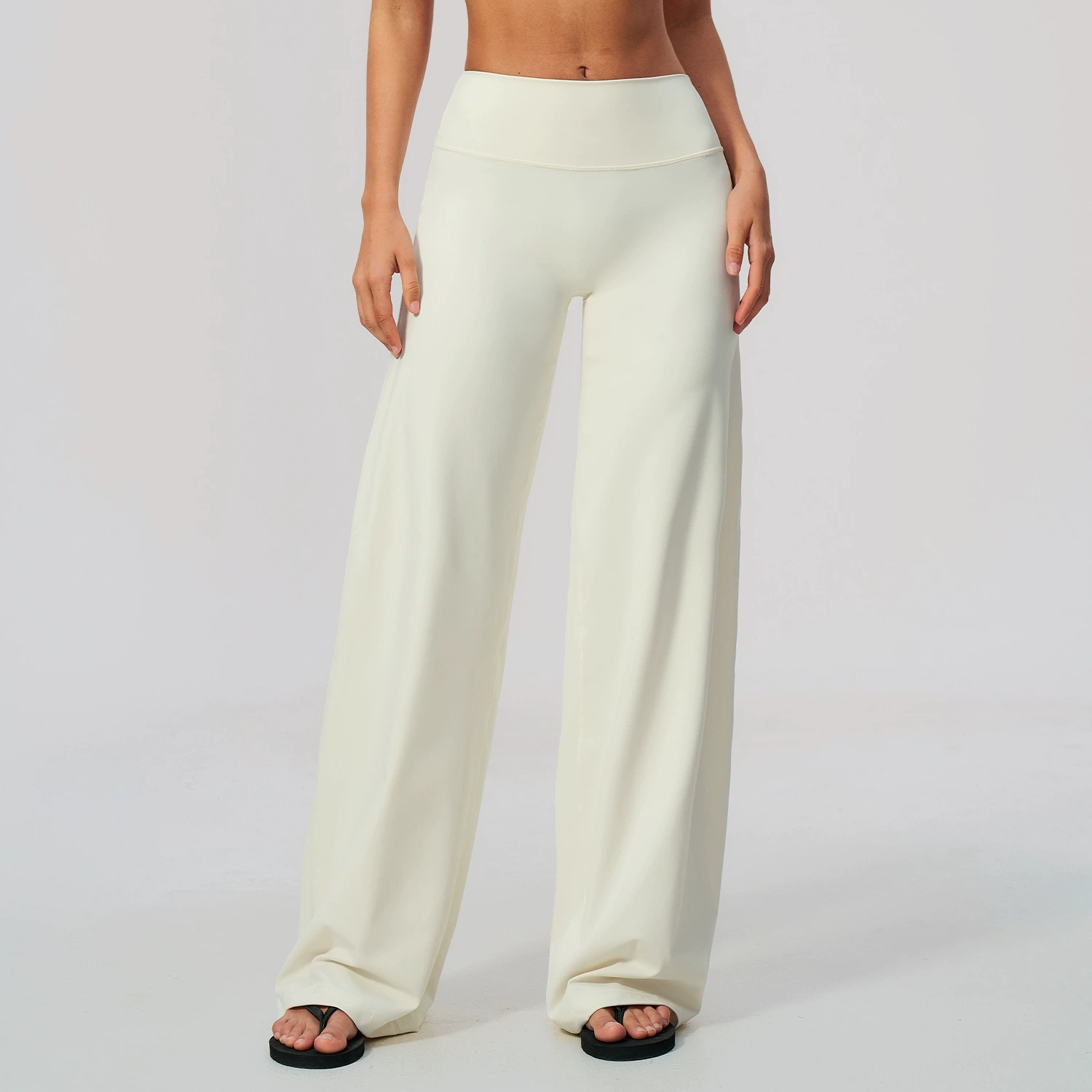 Women High Waist Wide Leg Pant - J-Yoga Fitness 评论和价格