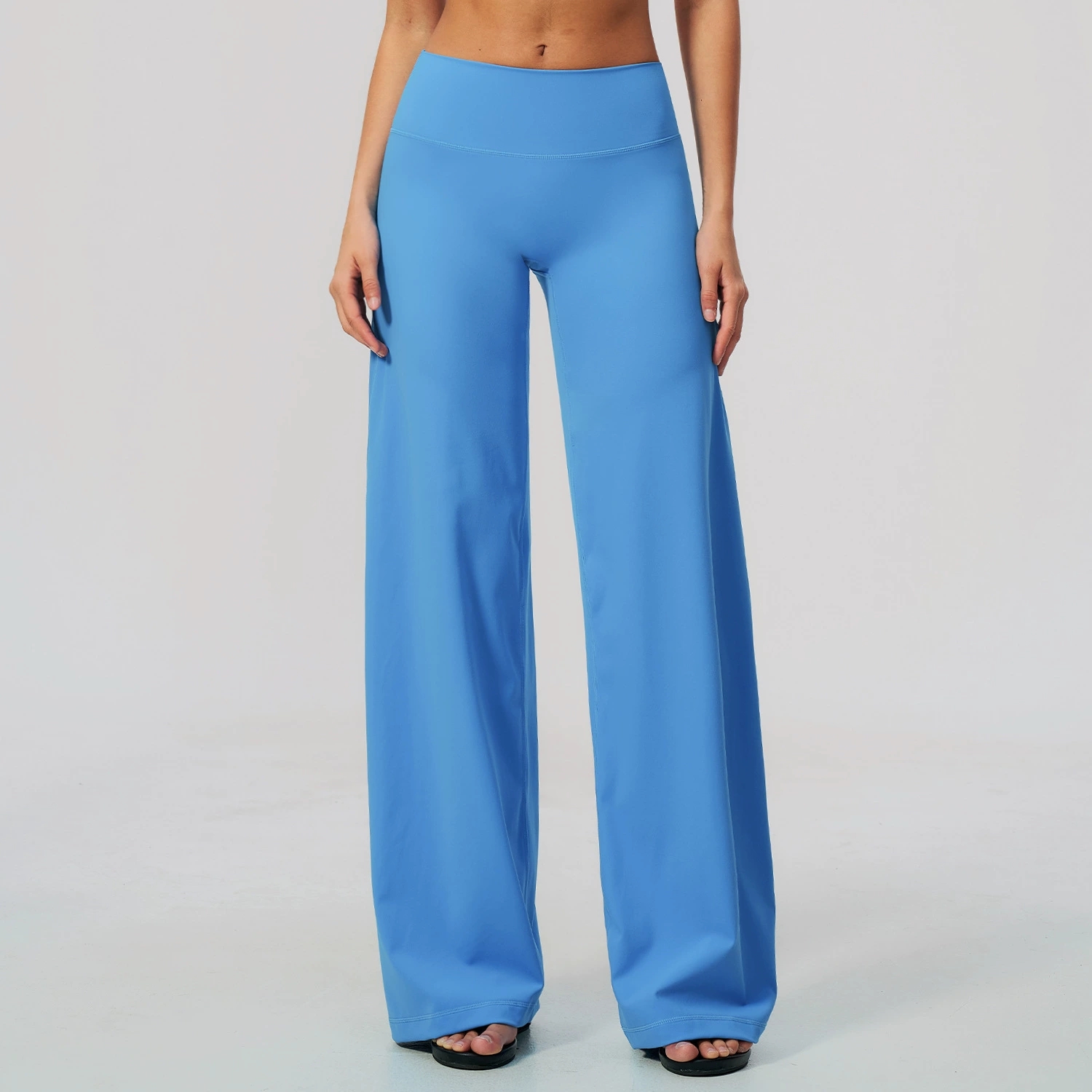 Women High Waist Wide Leg Pant - J-Yoga Fitness 评论和价格