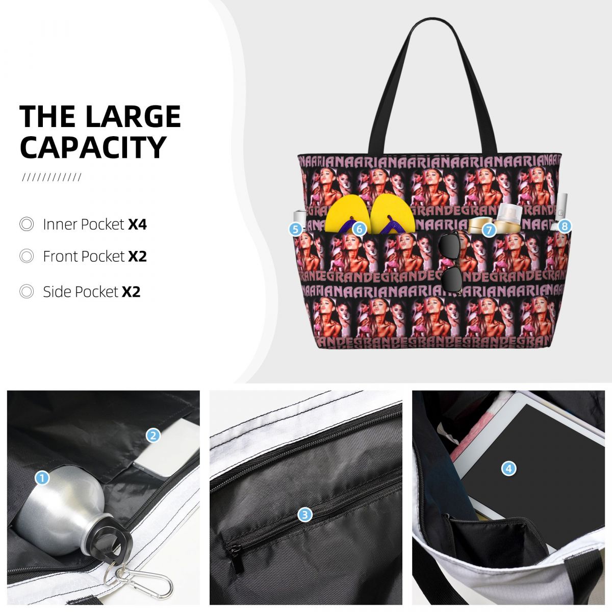 Ariana Grande Singer Yes And M - Yoga Fitness Merch 评论和价格